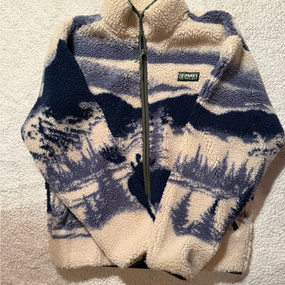 Parks Project Fleece Moose Print - Picture 3 of 6